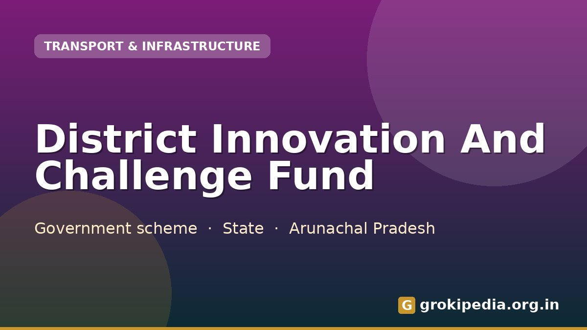 District Innovation And Challenge Fund