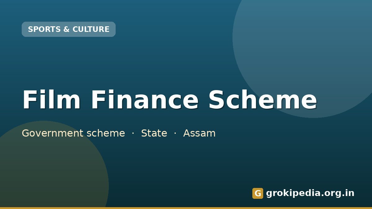 Film Finance Scheme