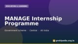 MANAGE Internship Programme