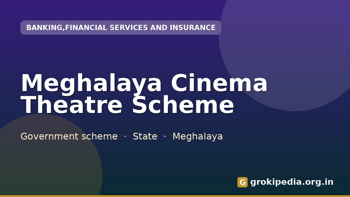 Meghalaya Cinema Theatre Scheme
