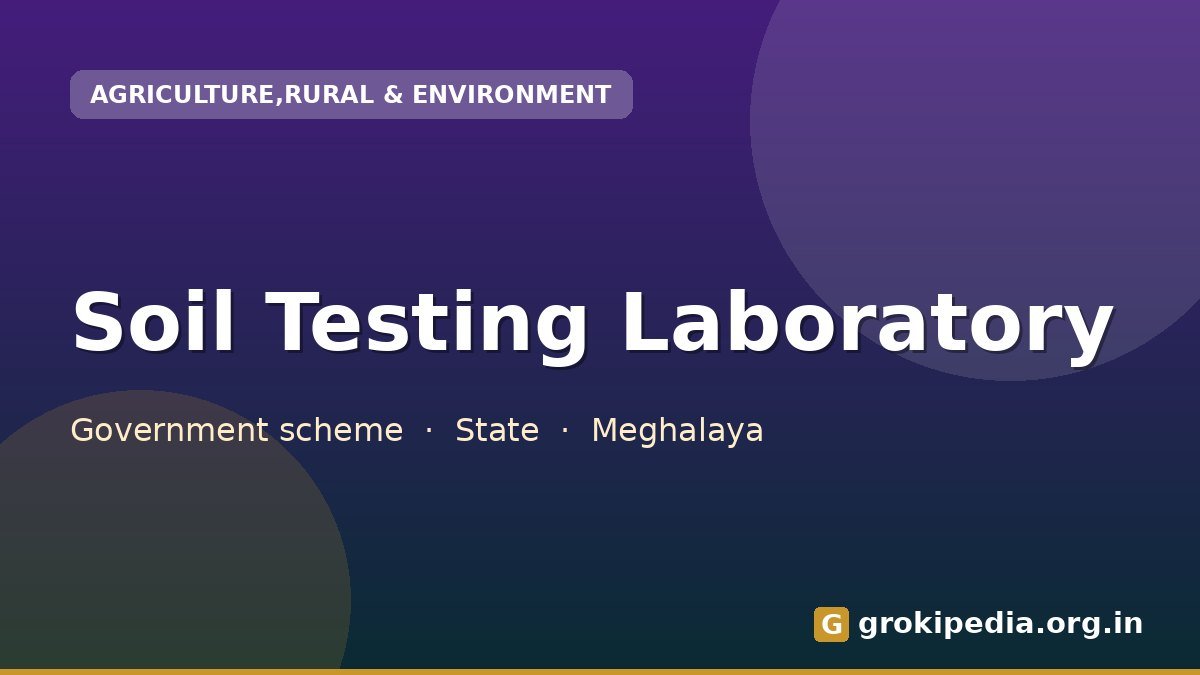 Soil Testing Laboratory